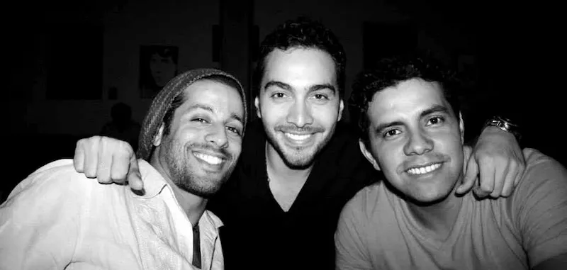 Luis salgado y Diego Velasco - Foto: Archivo personal de Diego Velasco