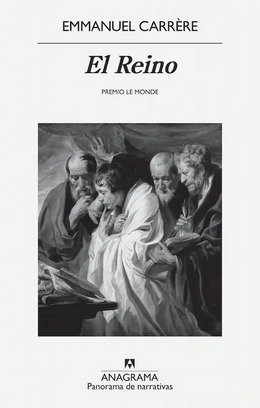 Portada El Reino de Emmanuel Carrére - Foto: http://www.anagrama-ed.es