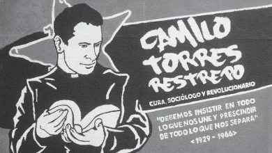 Mural Univalle en homenaje a Camilo Torres - Foto: Alejandro Salazar