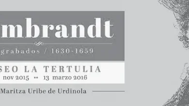 Flyer Exposición Rembrandt. Museo La Tertulia - Foto: https://www.facebook.com/museolatertulia