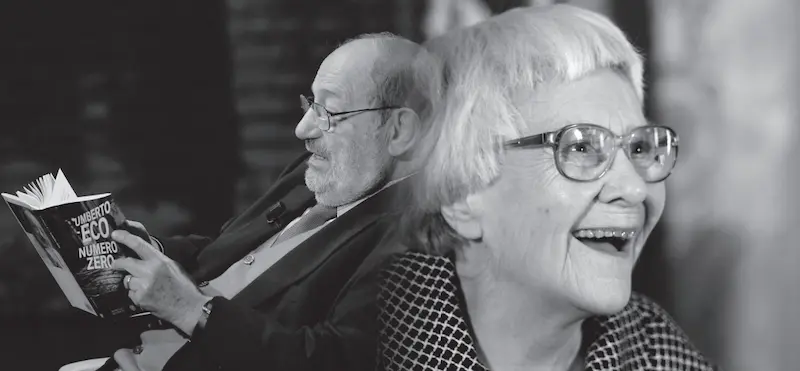 Umberto Eco y Harper Lee - Fotos: http://www.montevideo.com.uy, http://mentalfl oss.com