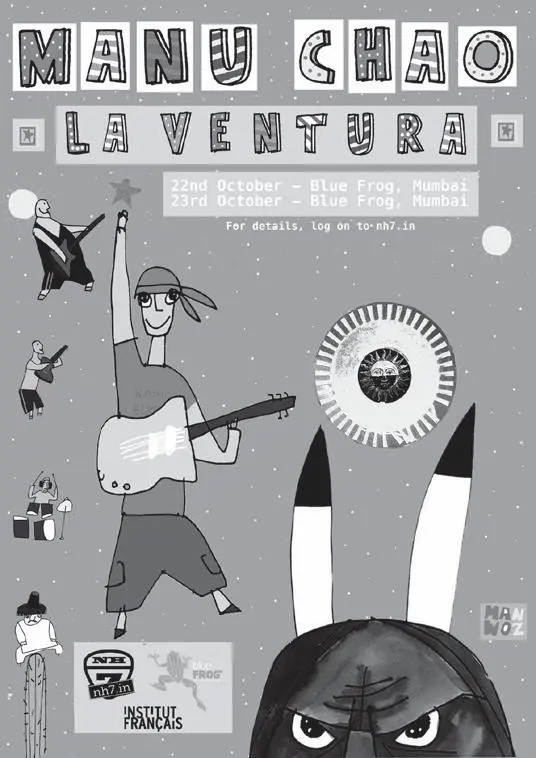 Ilustración Manu Chao y la Ventura - Foto: http://nh7.in