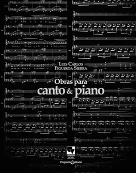 Obras para canto y piano