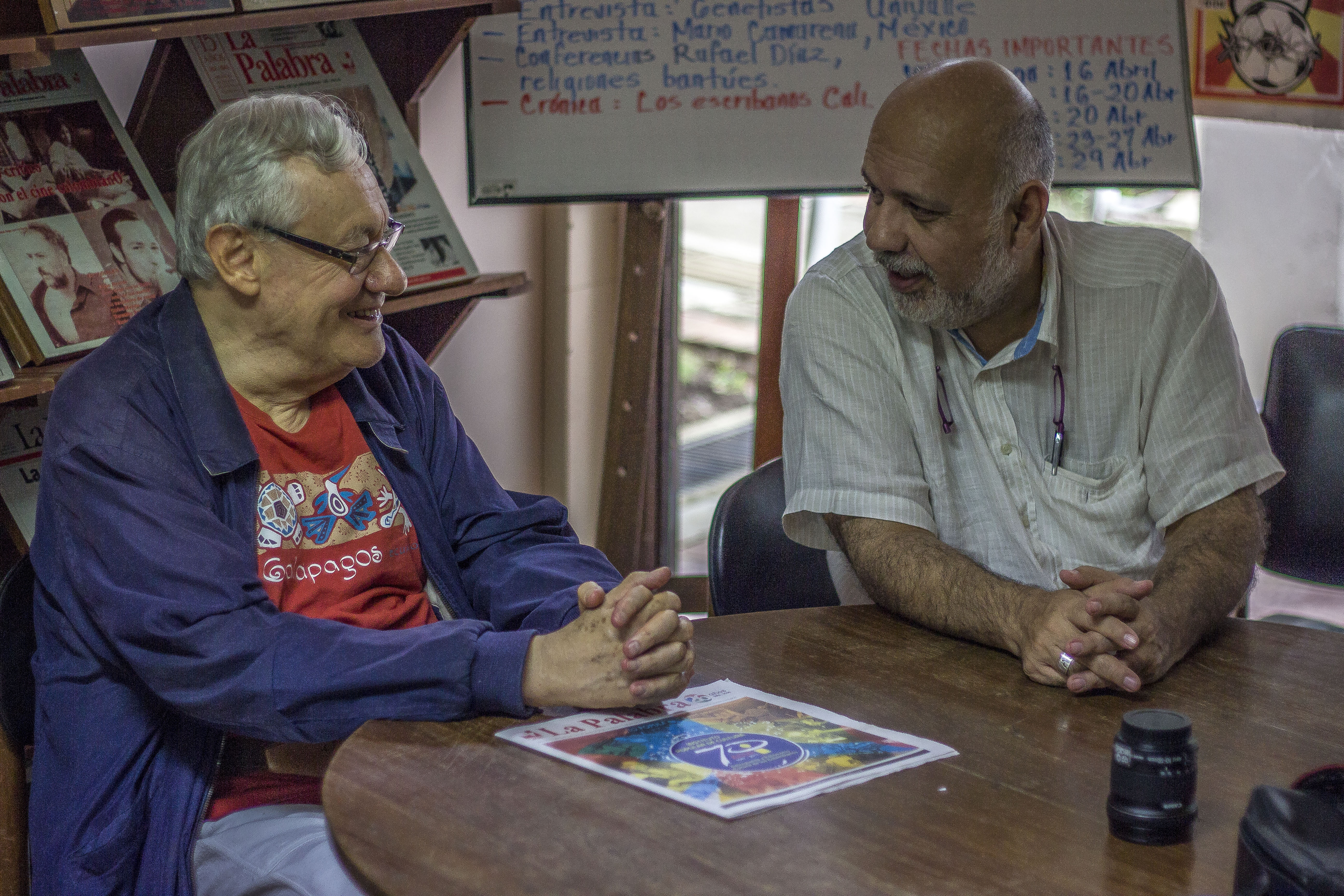 Fernando Urrea y Darío Henao. Foto: Óscar Hembert Moreno Leyva.