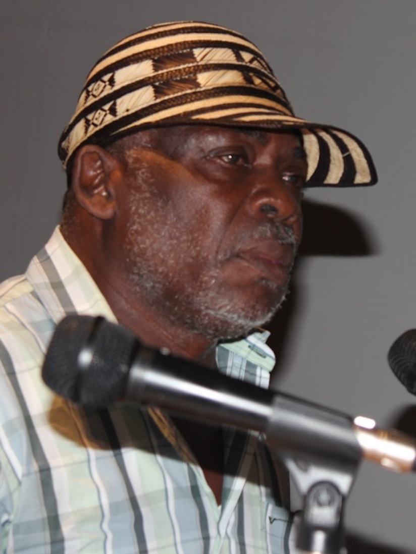 Naka Mandinga, ex candidato a la Cámara de Representantes, oriundo de Buenaventura. Foto: http://hechoencali.com/portal/index.php/actualidad/6950-podcast-70-anos-de-la-declaracion-universal-de-los-derechos-humanos