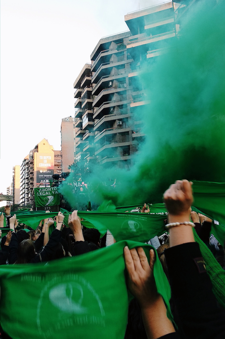 La marea verde. Foto: Clara Inés González Libreros.
