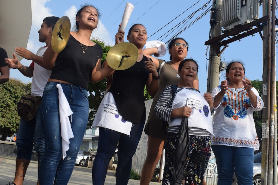 Participación en actividad conmemorativa del 8 de marzo del 2009. Anny Nathaly Roa Pabón.