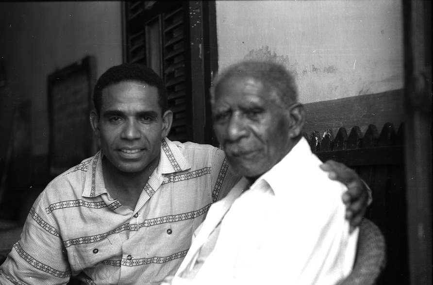 Manuel Zapata Olivella y Antonio María Zapata Vásquez ( padre, primer letrado en la larga cadena esclava.)