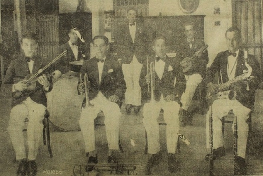 Detalle de la Jazz Band Colombia, 1932.