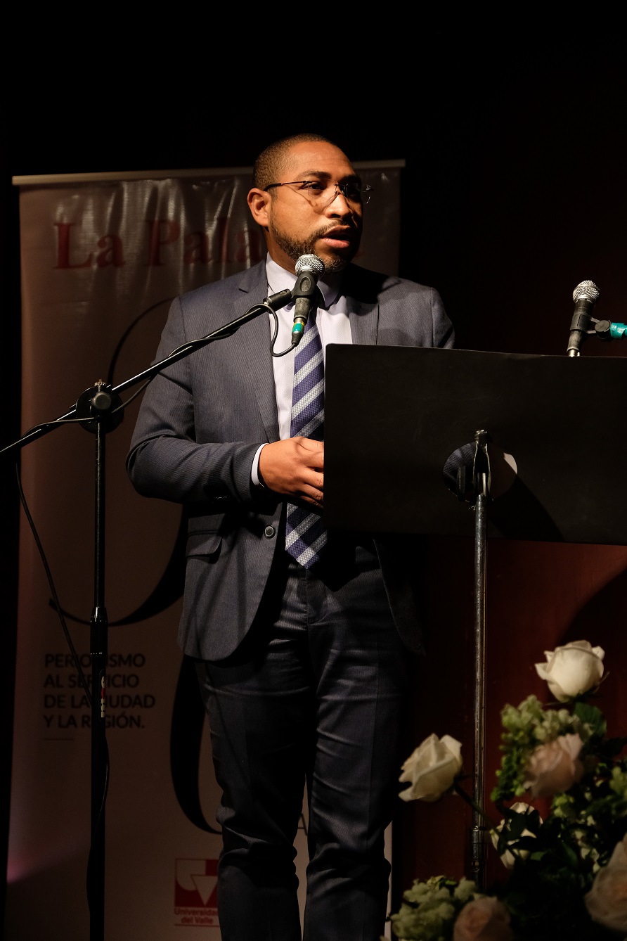 Luis Alberto Sevillano Boya, director de la Dirección de Poblaciones del Ministerio de Cultura de Colombia. Foto: Marino Canizales Palta.