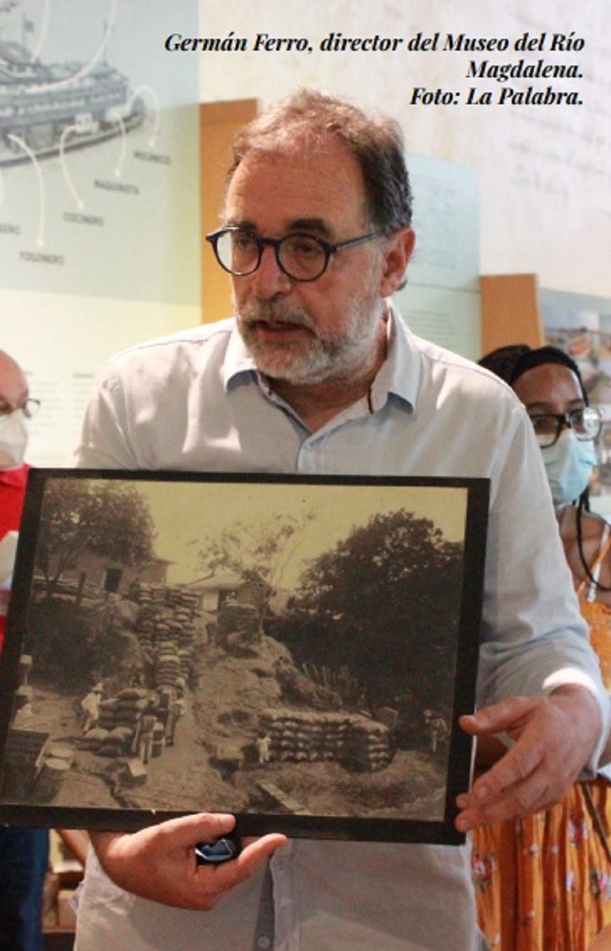 German Ferro, director del Museo del Rio Magdalena. Foto: La Palabra