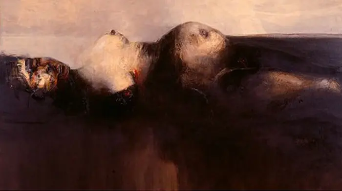 Violencia, de Alejandro Obregón. Óleo sobre tela. Foto: semana.com