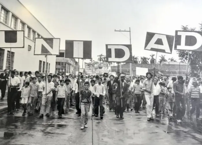 Movimiento estudiantil del 71 en Cali. Foto: colombiainforma.info