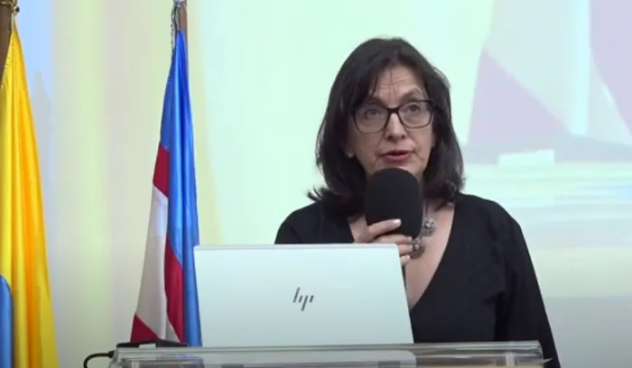 Mireya González Lara, asesora del Viceministerio de Educación Superior. Foto: Univalle. 