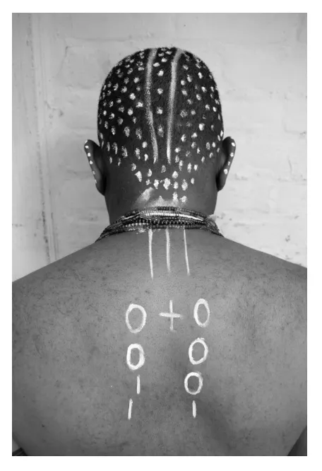 Javier Mojica Madera. Okana Ojuani, 2021, 200 x 133 cm. Fotografía Digital. Foto: Tomada del catálogo de la exposición. 