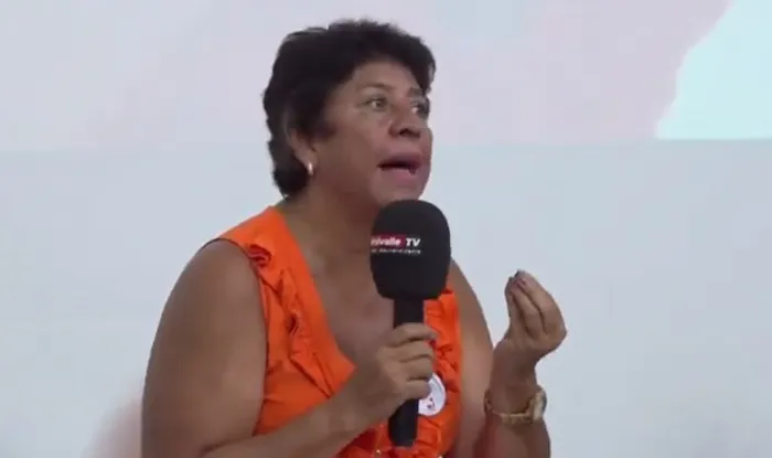 Leonor Cuéllar Gómez, representante del estamento profesoral ante el Consejo Superior de Univalle. Foto: Univalle. 