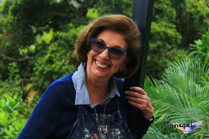 María Esperanza Londoño Jaramillo, pintora caleña. Foto: Tomada del Facebook de María Esperanza Londoño Jaramillo. 