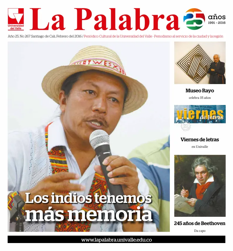 Portada La Palabra Febrero 2016