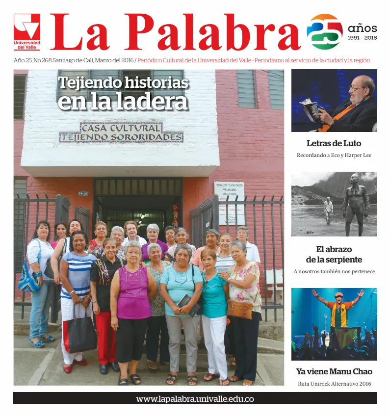 Portada La Palabra Marzo 2016
