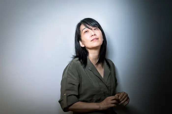 Han Kang, escritora surcoreana. Foto: Claudio Álvarez. 