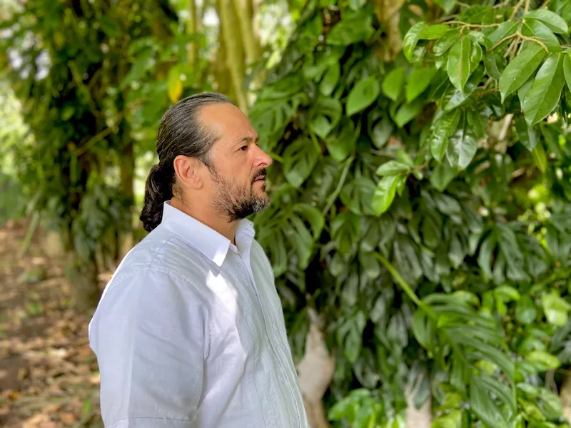 Óscar Osorio, coautor de La mirada de los condenados. La masacre de Diners Club. Foto: Cortesía de Óscar Osorio.