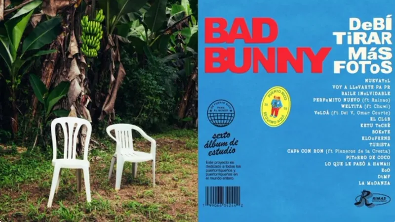 Carátula del nuevo álbum de Bad Bunny. Foto: YouTube.