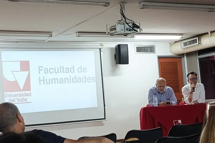 Darío Henao Restrepo y Juan David Correa Ulloa. Foto: Mariana López Valenzuela. 