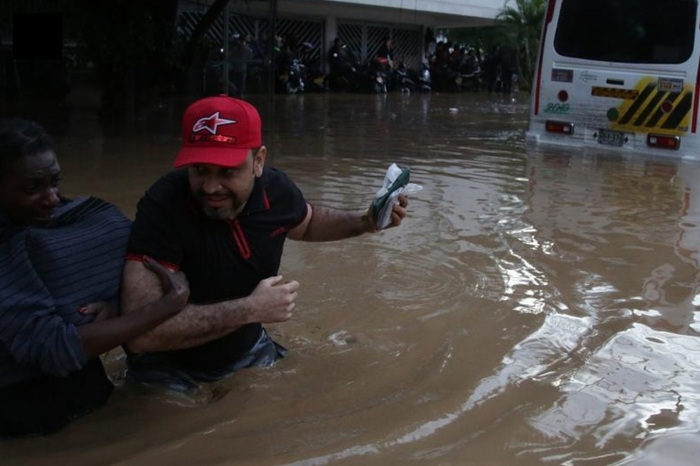 Inundaciónes en Cali. Foto: El Tiempo. 