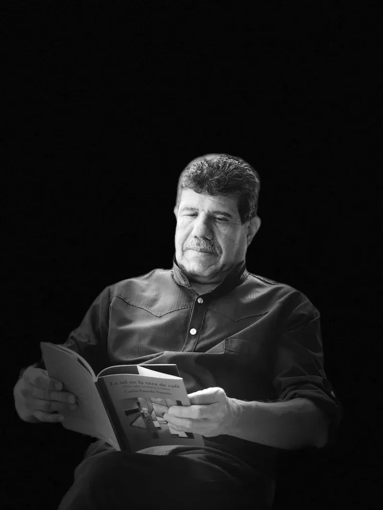 Carlos Fajardo Fajardo, escritor colombiano. Foto: Tomada del Facebook de Carlos Fajardo Fajardo.