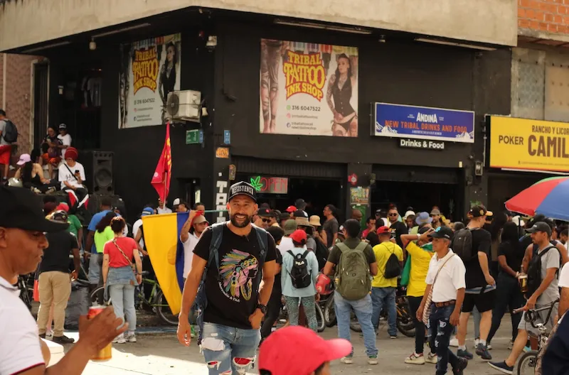 Primero de mayo, centro de Cali. Foto: Danny Jordan Arcila.