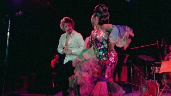 Johnny Pacheco y Celia Cruz en el concierto de Fania All Stars en África. Foto: Captura Youtube.