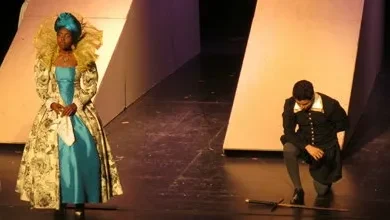 Amy Robsart, de Jorge Isaacs. Estreno mundial, 25 de octubre de 2017. Teatro Jorge Isaacs, Cali. Foto: Ana Lorena Tulcán