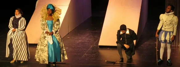 Amy Robsart, de Jorge Isaacs. Estreno mundial, 25 de octubre de 2017. Teatro Jorge Isaacs, Cali. Foto: Ana Lorena Tulcán