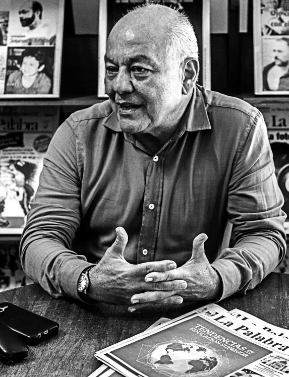 Edgar Quiroga Rubiano, Ingeniero Sanitario e investigador del Instituto CINARA de la Universidad del Valle. Foto: Óscar Hemberth Moreno Leyva