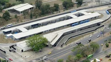 Terminal de Transporte Andrés Sanín, el progreso que une a Cali con la “otra Cali”: el Distrito de Aguablanca. Foto: http://www.metrocali.gov.co
