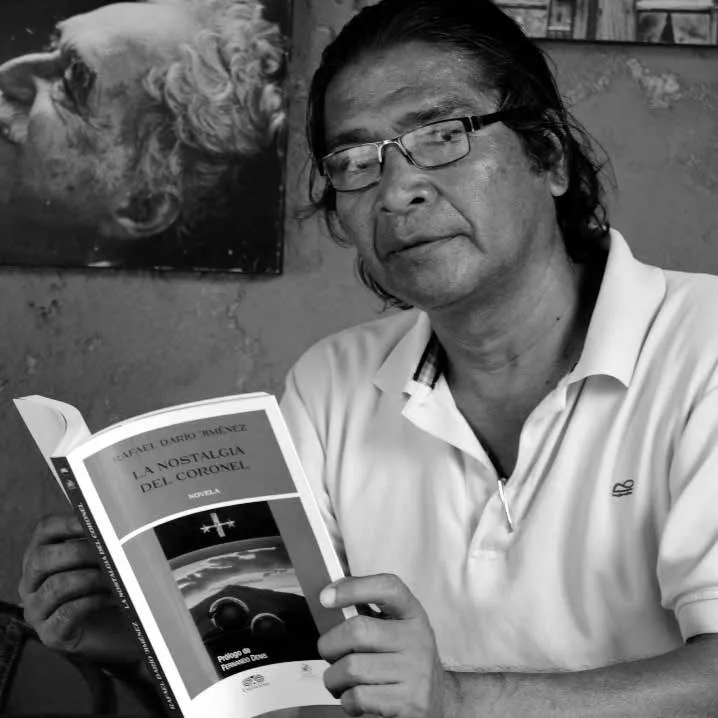 Rafael Darío Jiménez, autor de la novela La nostalgia del coronel - Foto: Annabell Manjarrés Freyle.