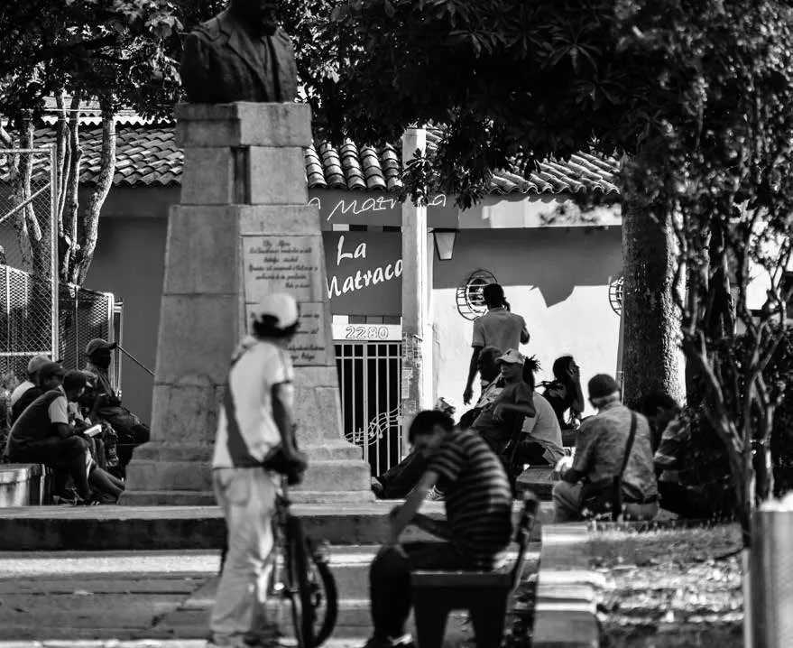 De frente el parque, al fondo la Matraca - Fotos: Catalina Becerra