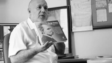 Darío Henao Restrepo, Director del Centro Virtual Jorge Isaacs (CVI), organizador del IX Simposio Jorge Isaacs, el creador en todas sus facetas, 2017 - Fotos: Cortesía Centro Virtual Jorge Isaacs (CVI)