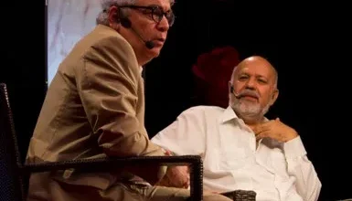 Carlos Jiménez y Darío Hanao Restrepo. Foto: Cortesía Centro Virtual Isaacs