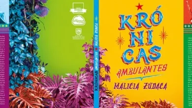 Portada y contraportada del libro Krónicas Ambulantes - Foto: Cortesía Harold Pardey