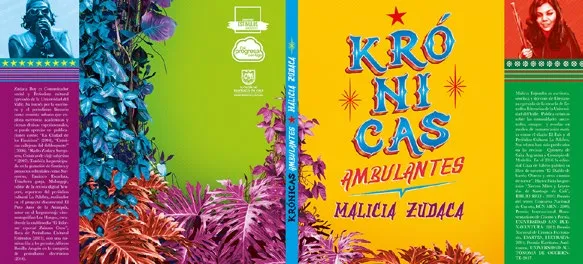 Portada y contraportada del libro Krónicas Ambulantes - Foto: Cortesía Harold Pardey