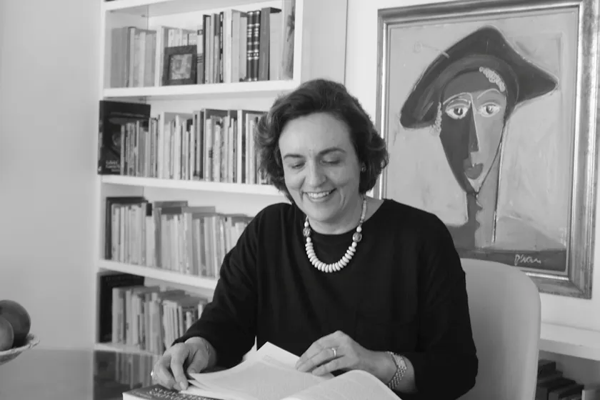 Pasión y alegría, para ella la literatura. Foto: Lina Fernanda Córdoba Portilla.