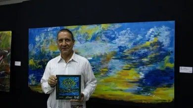 César Correa, artista invitado. Por: Danny Jordan Arcila.