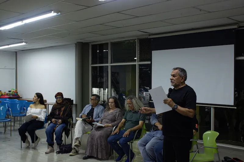 Panelistas del conversatorio. Foto: Danny Jordán.