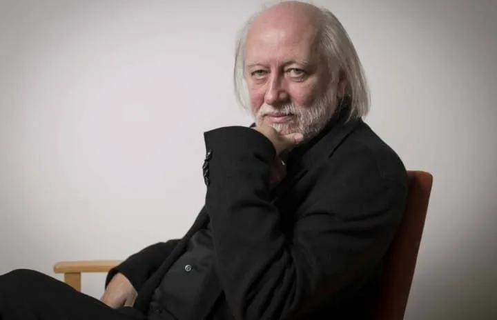 László Krasznahorkai (1954), escritor húngaro ganador del Nobel de Literatura 2025. Foto: Inma Flores. Tomada de elpais.com