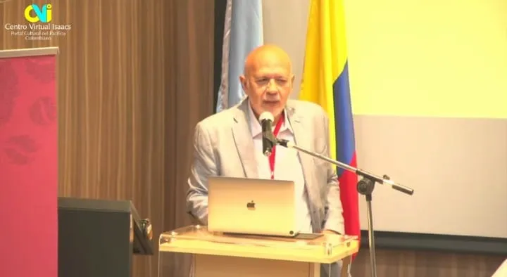 Darío Henao Restrepo, director del XV Simposio Internacional Jorge Isaacs. Foto: Centro Virtual Isaacs.