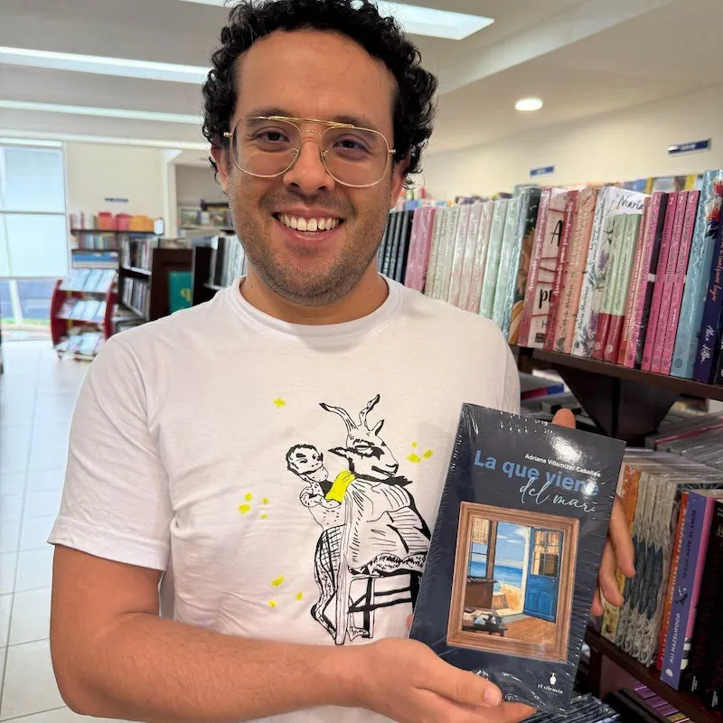 Juan Sebastián Rojas, editor y cofundador de Ediciones El Silencio. Foto: Tomada del Facebook de Juan Sebastián Rojas.