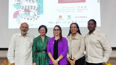 Apertura de la Semana Cultural China 2025, Universidad del Valle. Foto: Cortesía de Darío Henao Restrepo, director de la Escuela de Estudios Literarios de la Universidad del Valle.