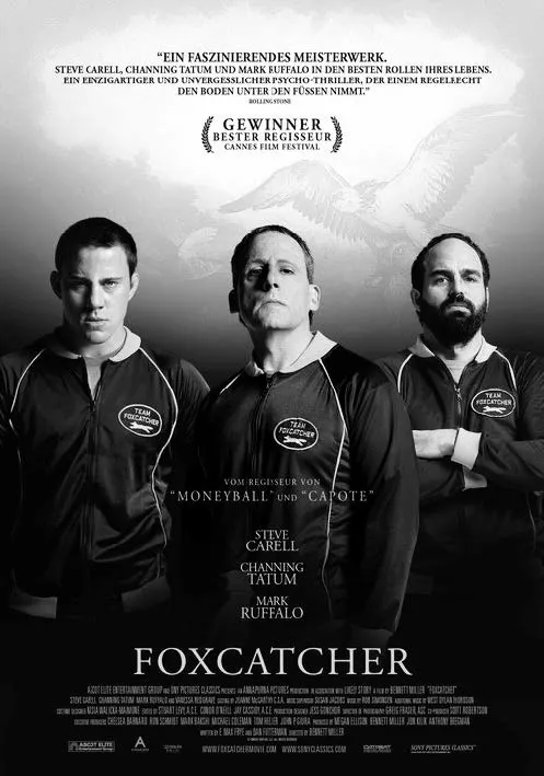 Poster Foxcatcher - Foto: www.newdvdreleasedates.com