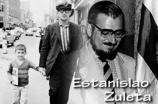 Collage Estanislao Zuleta y su hijo José - Foto: www.zuleta.blogspot.com